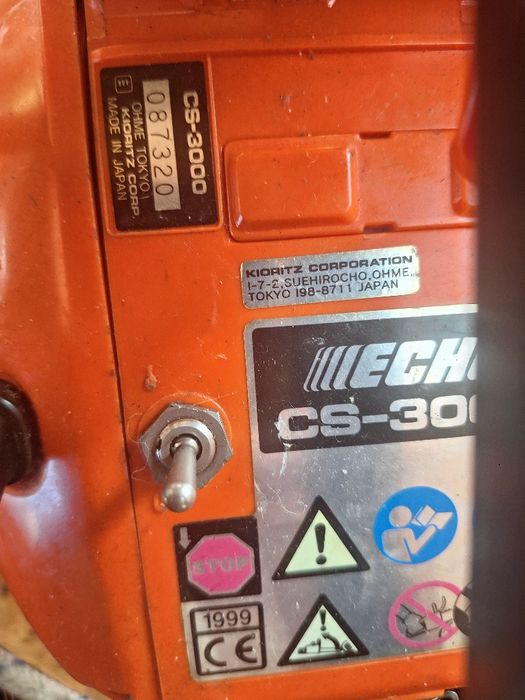motofierastrau/drujba echo cs 3000