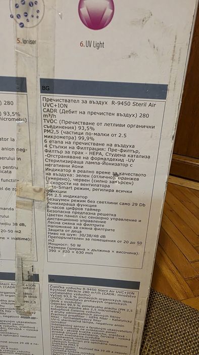 Пречиствател на въздух Rohnson