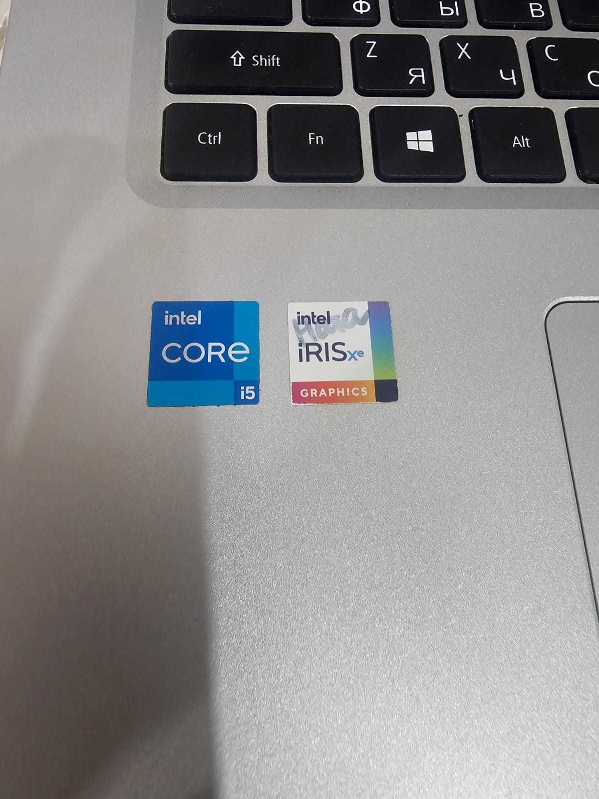 Продам новый ноутбук acer core i5 сумка мышка