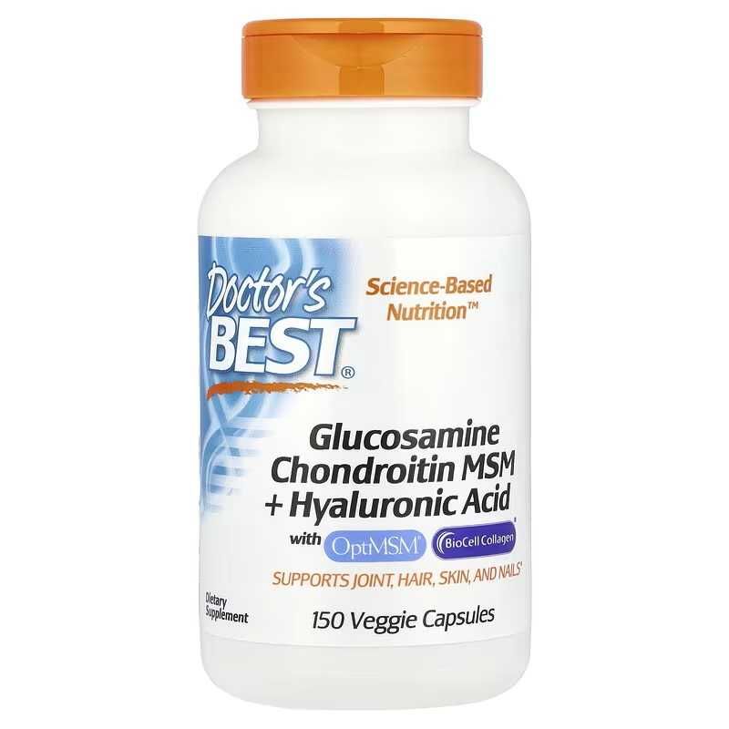 Doctor's Doctors Best Glucosamin Chondroitin MSM глюкозамин хондроитин