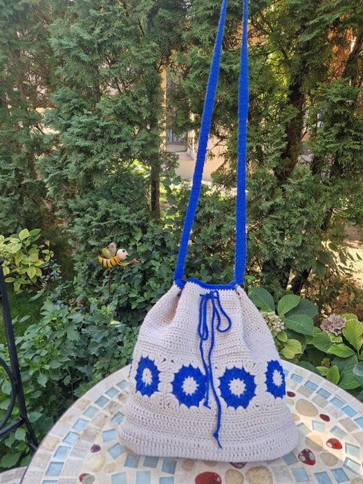 Geanta de umar crosetata manual