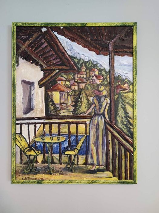 В очакване -акрилна техника 65/50см.