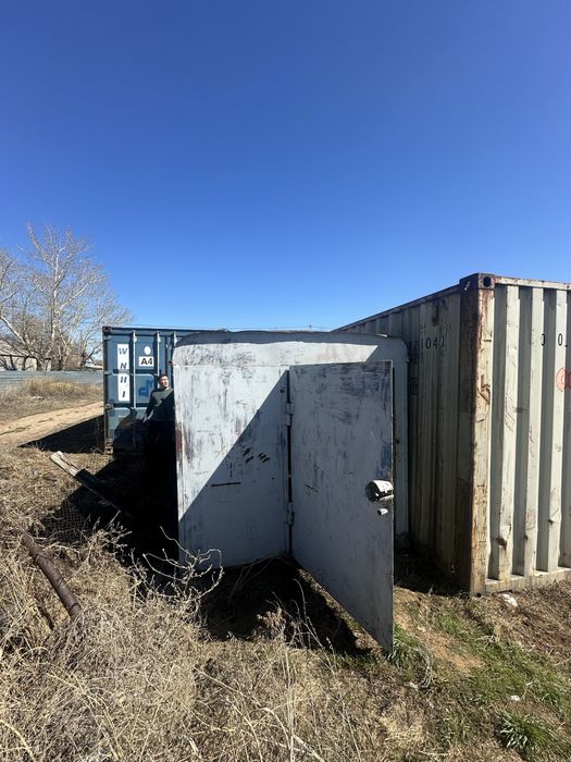 Контейнер цельнометалический