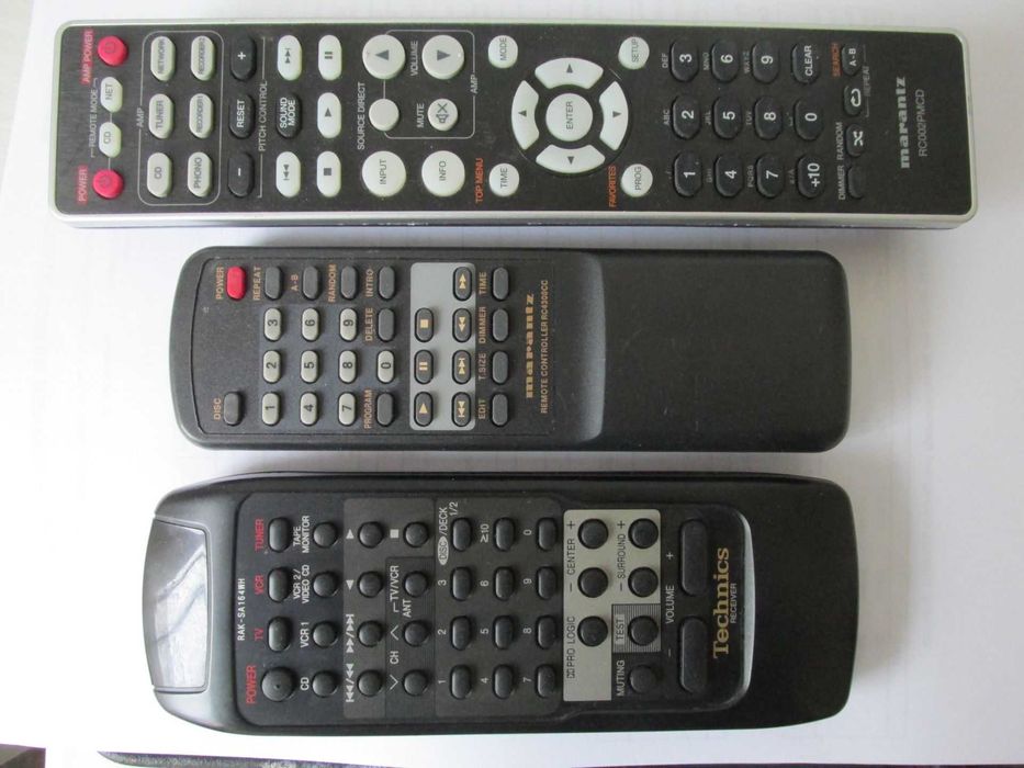 Telecomenzi Aiwa, Technics, Philips, Sony, Sharp, JVC, Sony, Kenwood