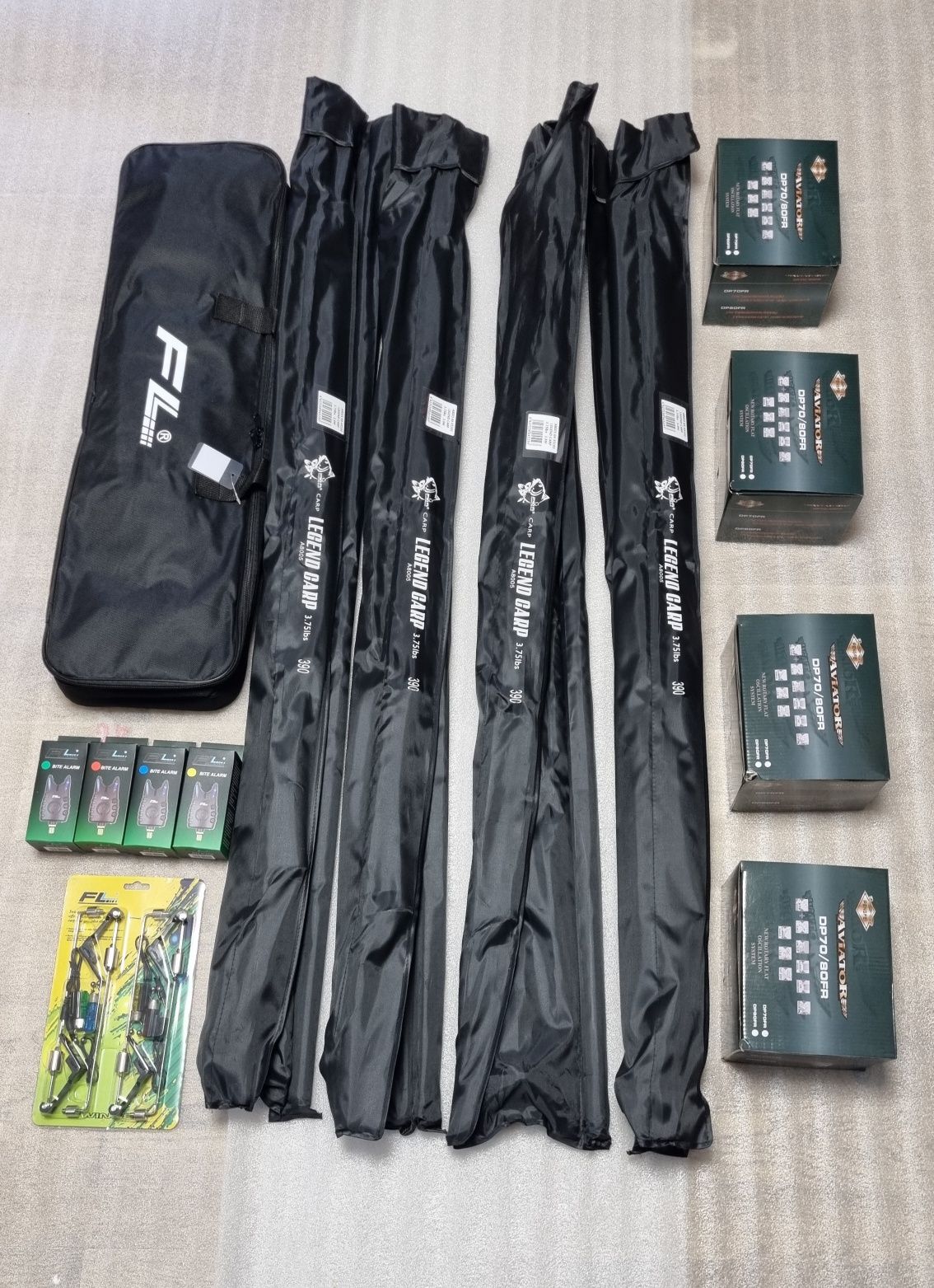 SET Complet FL Legend Carp 3.90m 3 Tronsoane