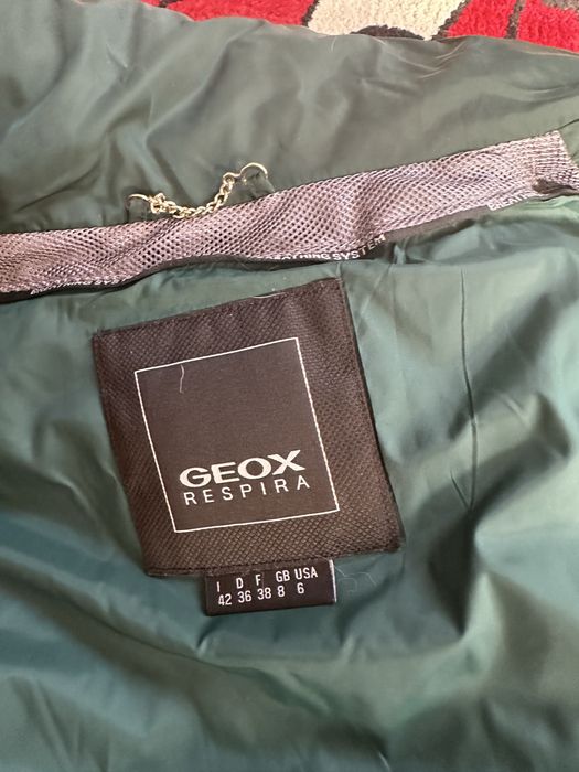Geaca GEOX cu guler blana artificiala