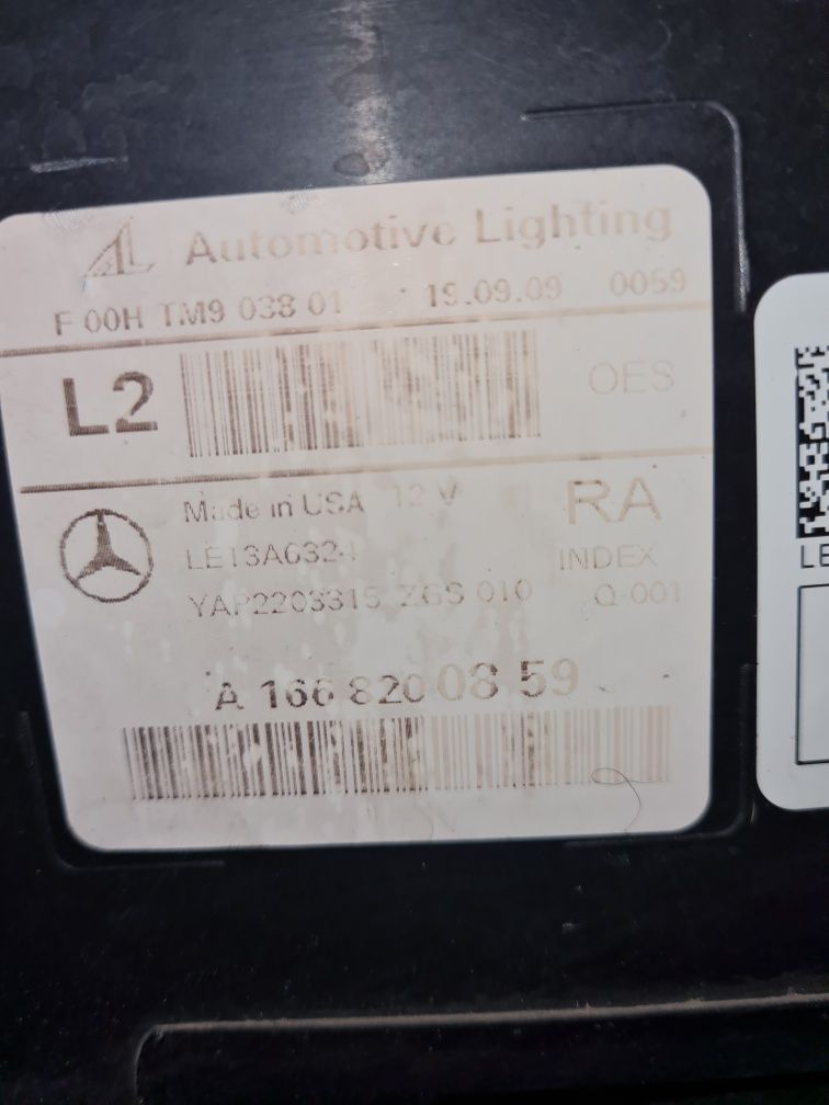 Far dreapta Full led Mercedes GLE 350 /cod-A1668200859 /an-2015-2019