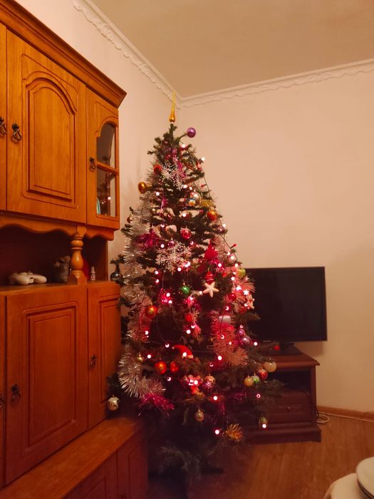 Ёлка в хорошем состоянии, подойдёт для дома или офиса