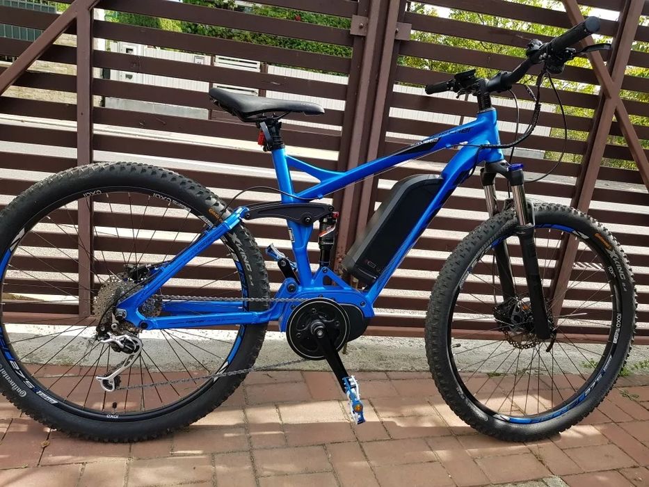 Vand bicicleta electrica Fischer EM1862 albastru sidefat