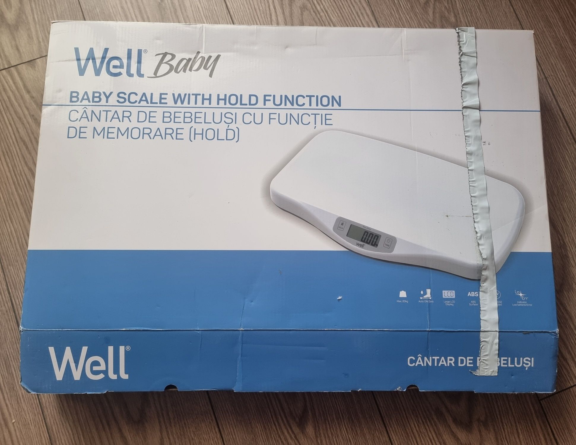 Cantar electric pentru bebeluși