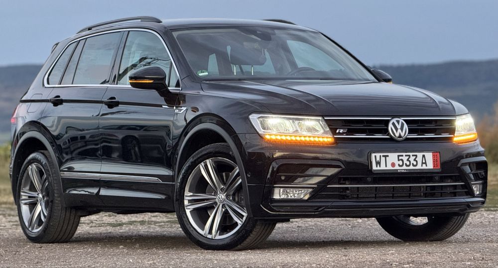 Vw Tiguan R-LINE 2.0 Tdi 190 cp 4x4 Automat 2017 Full Option