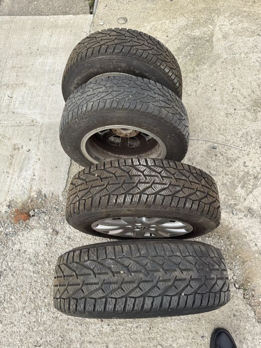 Jante cu anvelope iarna volkswagen skoda seat 195 65 R15