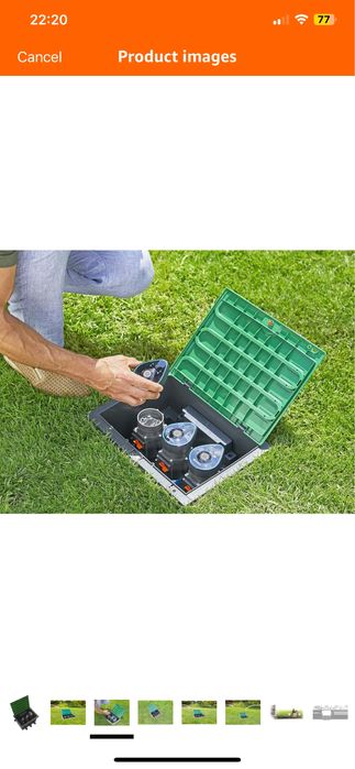 3 x 9V Bluetooth electrovalve + cutie Gardena inclusa in pret