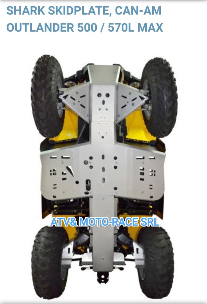 Scut aluminiu atv Can Am Cf moto Tgb Linhai Polaris