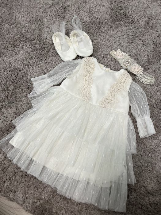 Rochie de botez/sedinta foto bebe