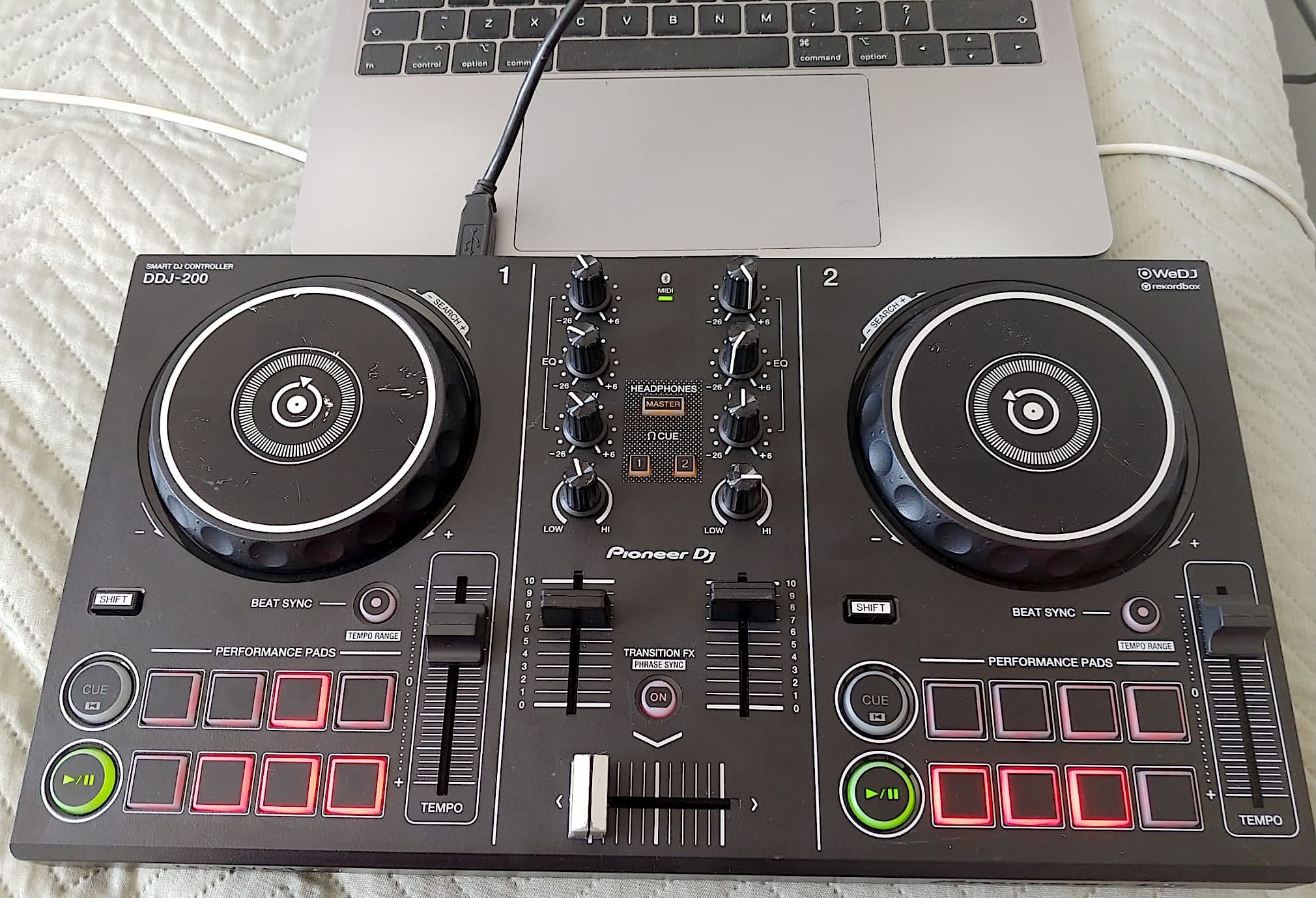 Pioneer DDJ 200 Native Instruments Traktor Numark Denon consola DJ