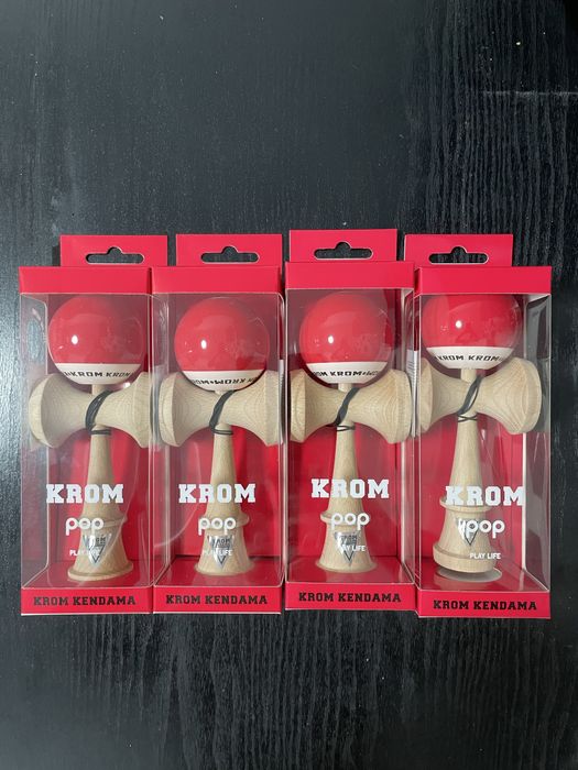Kendama Krom Pop Rosu ! Pret REDUS !
