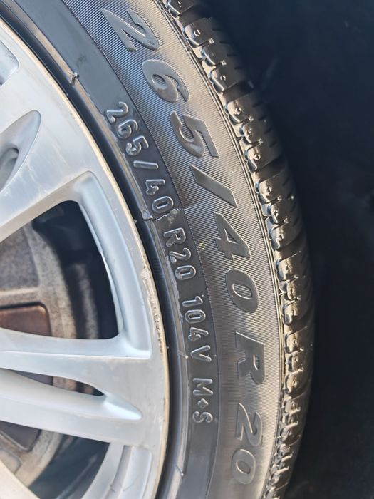 4 roti Audi A8 D4 jante+anv. Pirelli Sotozero serie2 265 40 R20 IARNA
