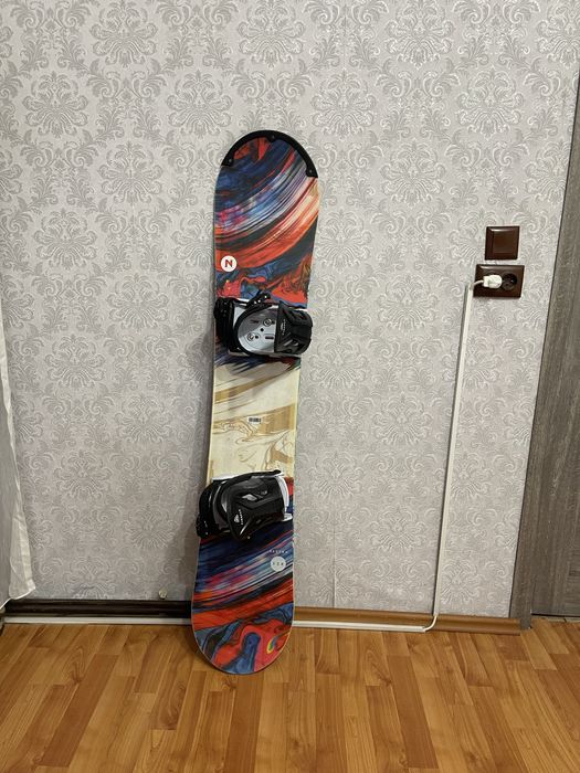 Placa snowboard 138 cm nitro cu legaturi