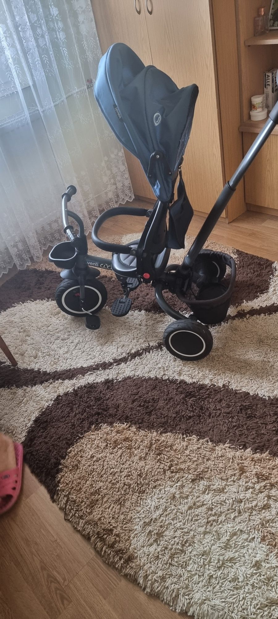 Tricicletă multifuncțională Coccolle Venti Navy blue