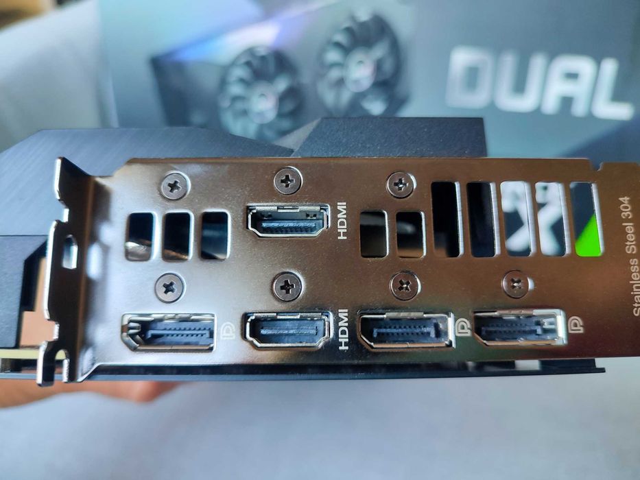 Видеокарта Asus Dual Nvidia RTX 3060 Ti OC Edition
