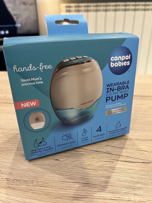 Електрическа помпа за кърма Canpol - Hands-Free