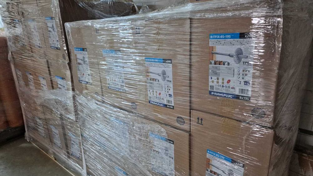 Dibluri izolatie fatada RAWLPLUG R-TFIX-8S / R-TGIX-8M și flanșe KCX