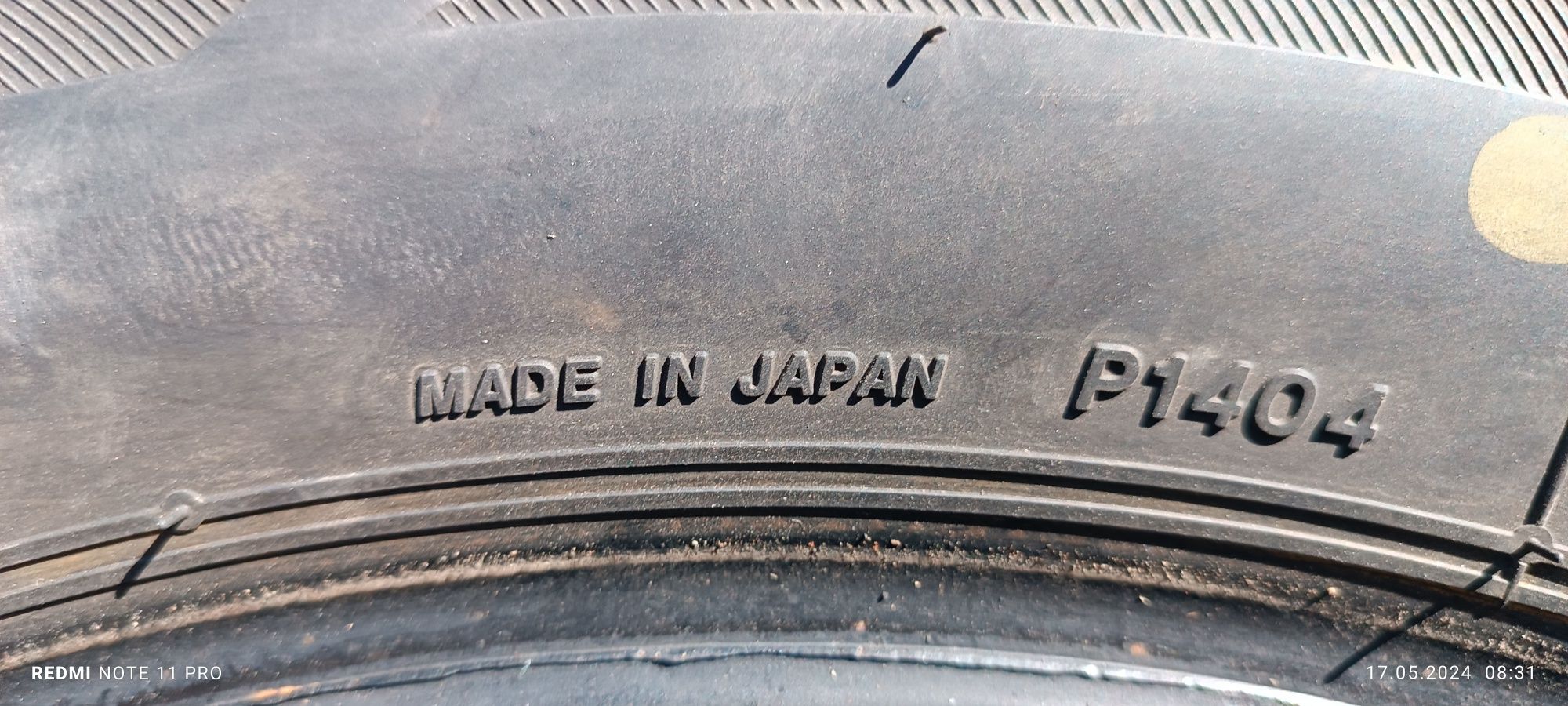 Продам комплект шин привозные из Японии без пробега по СНГ в идеальном