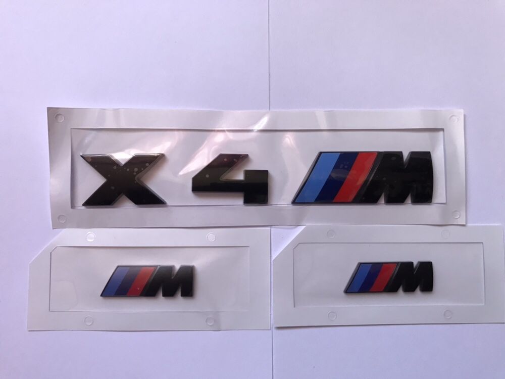 Set Embleme BMW X4M negru