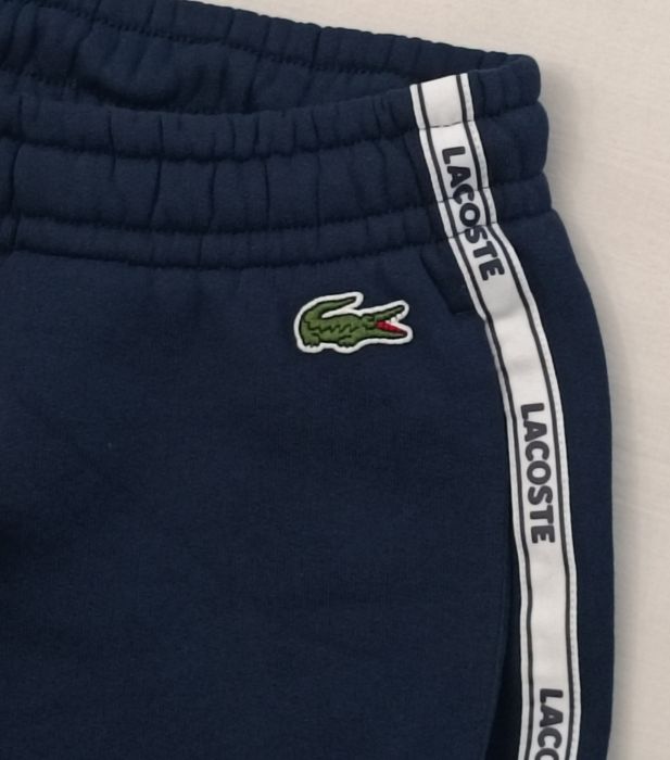 Lacoste Bands Cotton Fleece Shorts оригинални гащета S памучни шорти