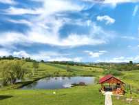 Cabana Livia - Bratca de inchiriat cu lac pentru pescuit