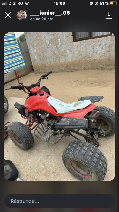 Se vinde ATV 125 nu intra in viteza nu porneste din cauza magnetoului