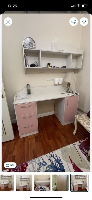 Продаю письменный стол с полкой для книг