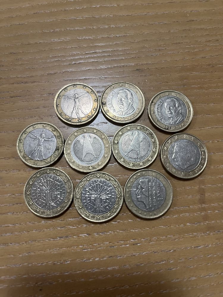 Monede 1 euro 1999-2002