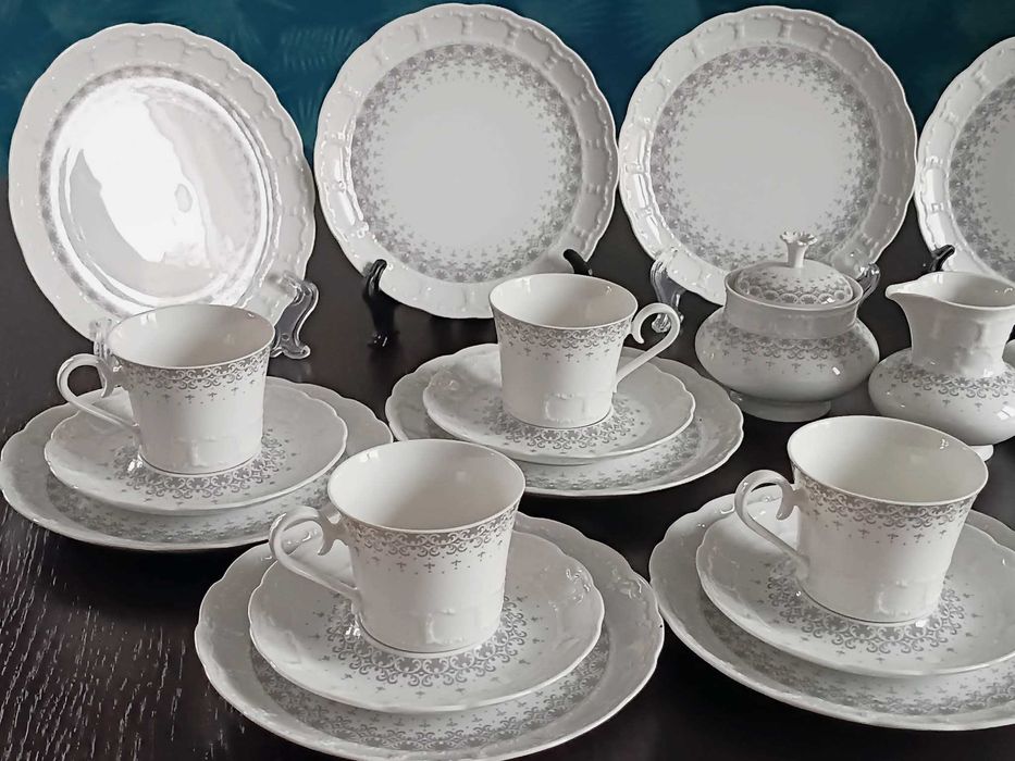 Немски сервиз,костен порцелан