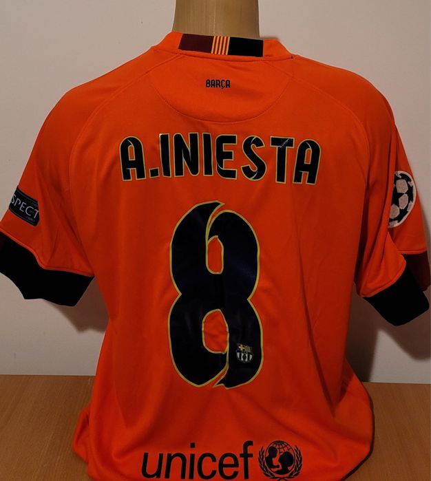 Tricou nike Barcelona- Iniesta nou