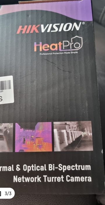 Vând camera video termala  IP Hikvision DS-2TD1217-2/QA
