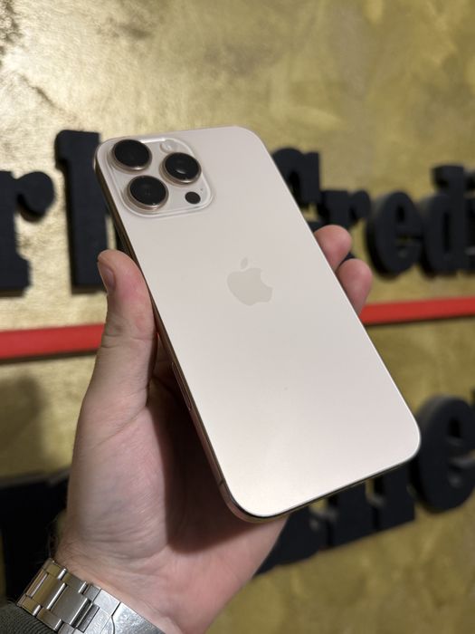 iPhone 16 Pro Max 1Tb Desert Titanium Baterie 100% Ca NOU GARANTIE