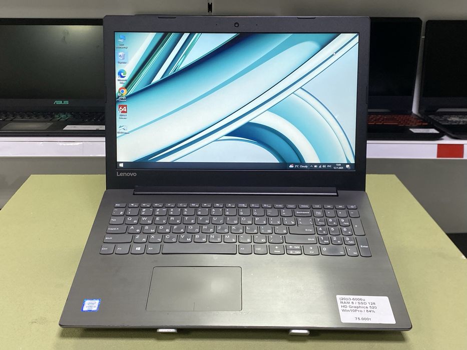 Ноутбук Lenovo i3-6006U/2.00ghz/ram8/ssd128/ для офиса и учебы