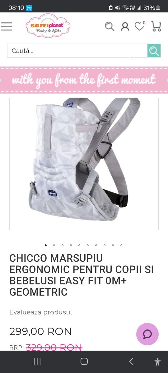 Chicco marsupiu ergonomic