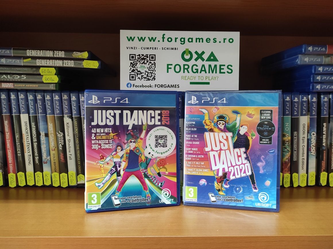 Vindem jocuri PS4 Just Dance 2018 2020 PS4 Forgames.ro