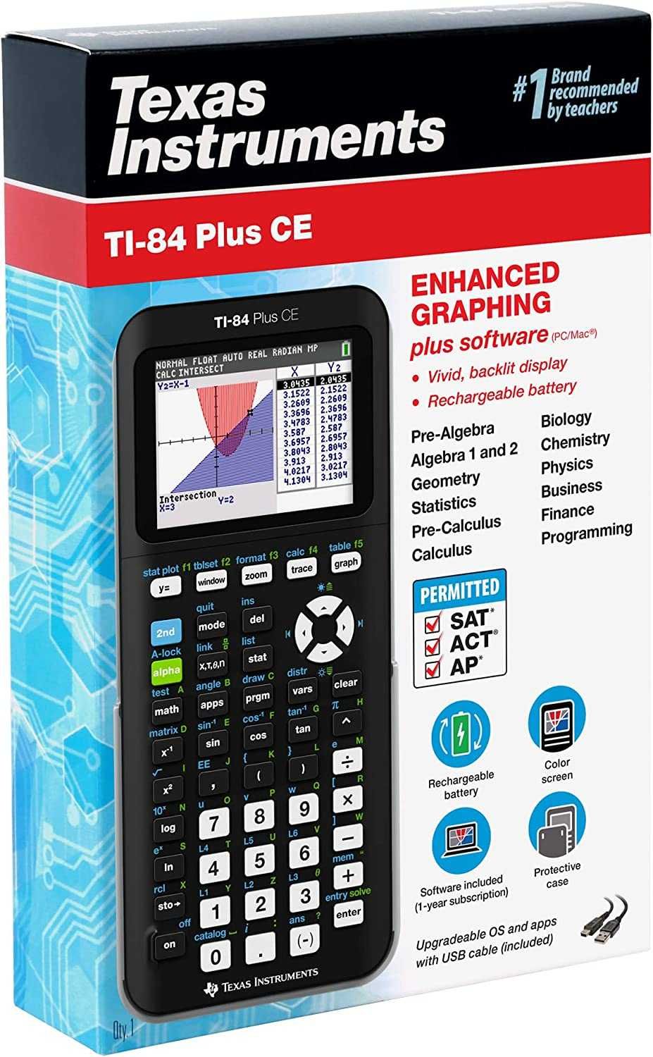 Texas Instruments TI-84 Plus CE Color