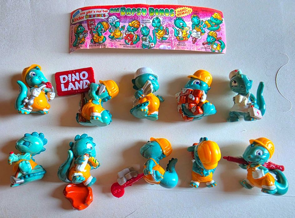Пълни серии от Kinder Surprise