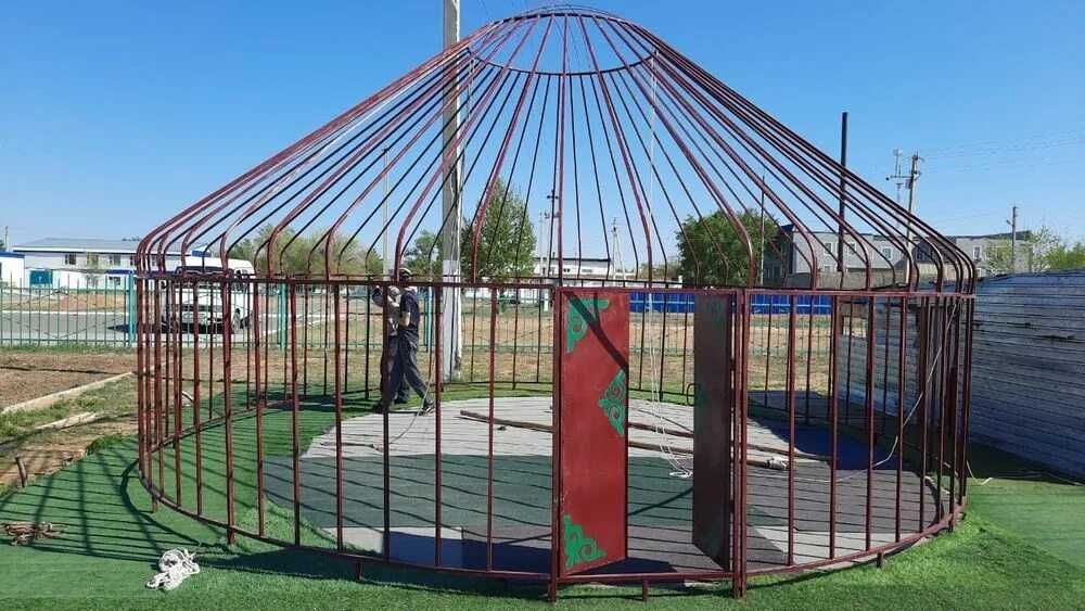 юрта железная 7 канатная