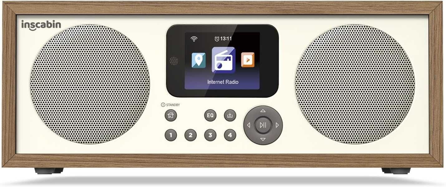 Интернет радио Inscabin D4 с Bluetooth, Spotify Connect, DAB