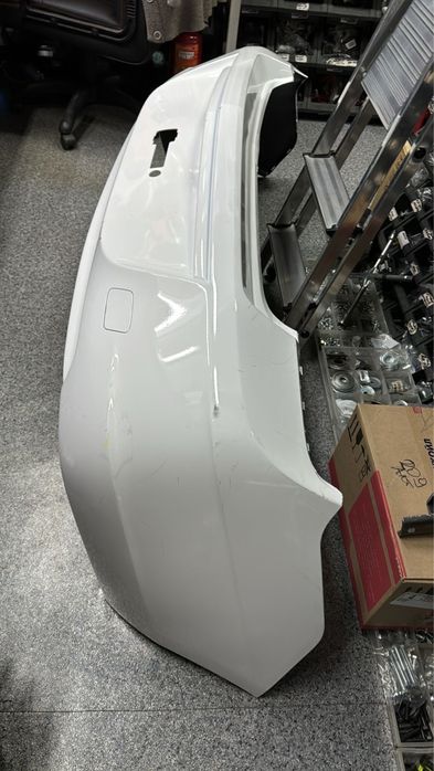 Бампер задний Cobalt R4 GM белый царапины