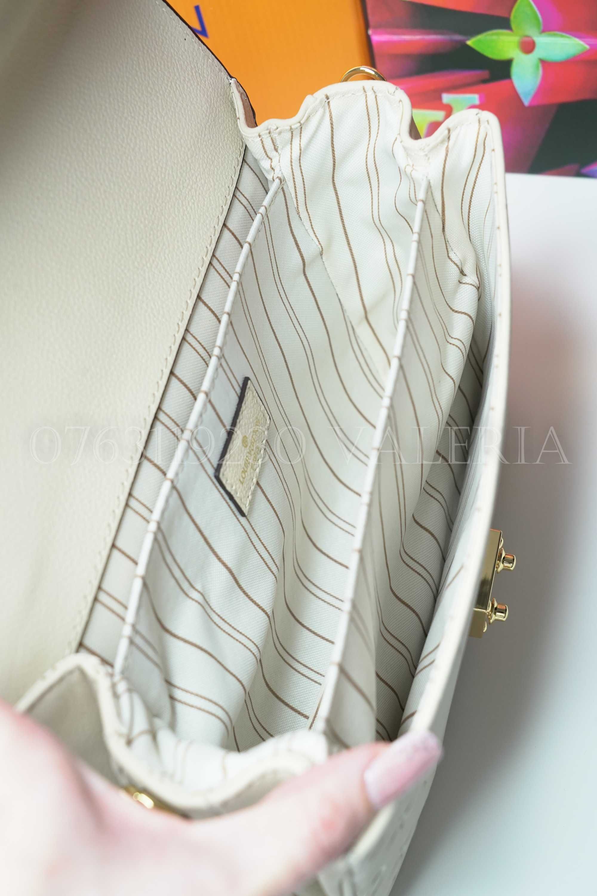 Geanta Louis Vuitton - Metis Ivoire Empreinte