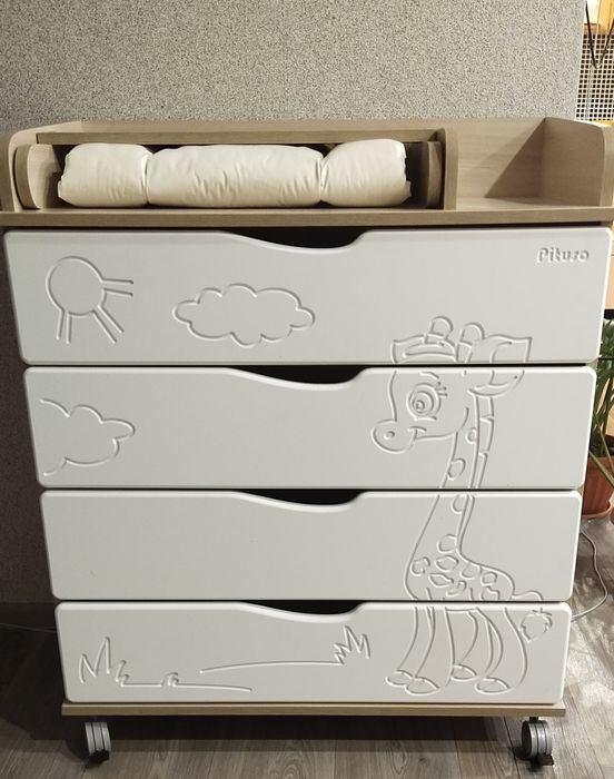 Детский комод с пеленальным столиком