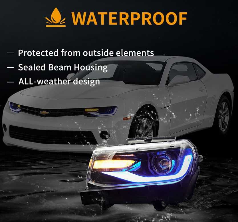 RGB LED фарове Chevrolet Camaro 2014-2015