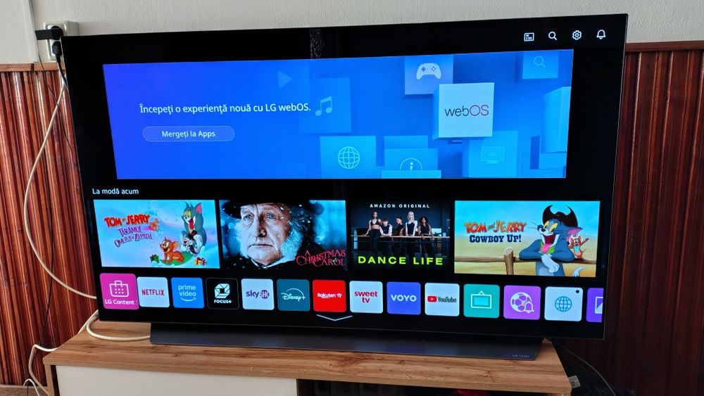 Televizor LG OLED55CX3LA, 139 cm, Smart, 4K Ultra HD, OLED, Clasa G